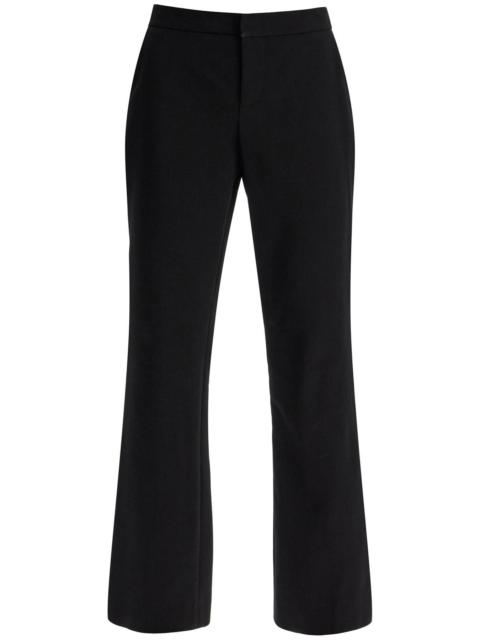 BOOTCUT CREPE PANTS IN