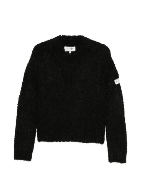 MM6 Maison Margiela Mm6 Maison Margiela Logo-patch Sweater