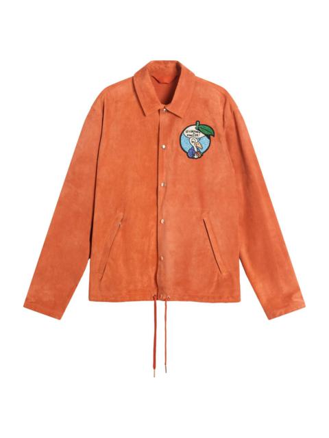 Gilga Farm by Donald Glover Suede Navel Jacket