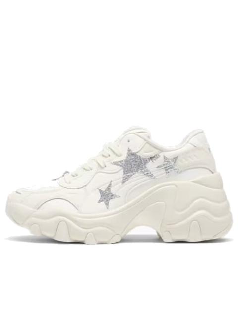 PUMA (WMNS) PUMA Pulsar Wedge Star Sneaker 'White Silver' 398675-01