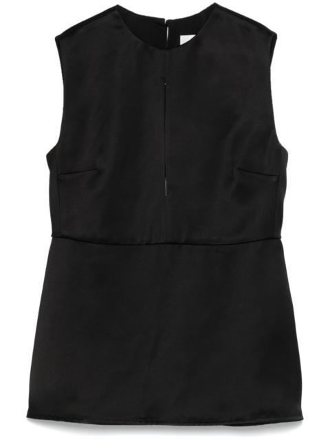 satin vest