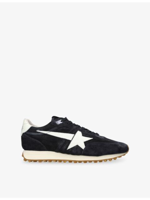 Golden Goose Running Marathon Suede Trainers