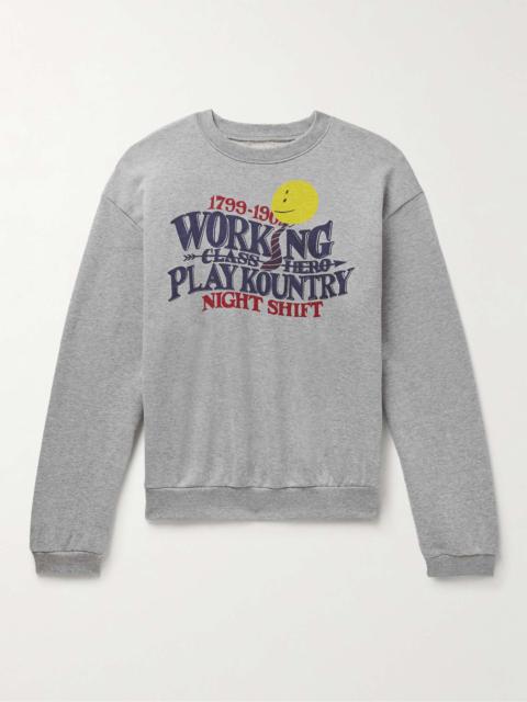 Kapital Printed Cotton-Jersey Sweatshirt