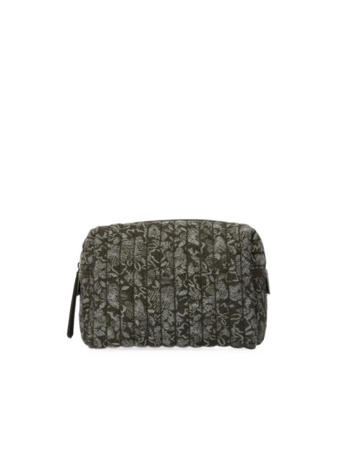 Paul Smith quilted floral-print make up bag