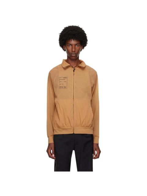 OLLY SHINDER Tan Sheer Jacket