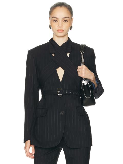 Monse Harness Tailored Blazer