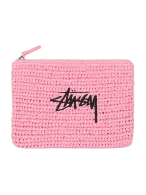 Stüssy Stussy Woven Zip Pouch Light Pink