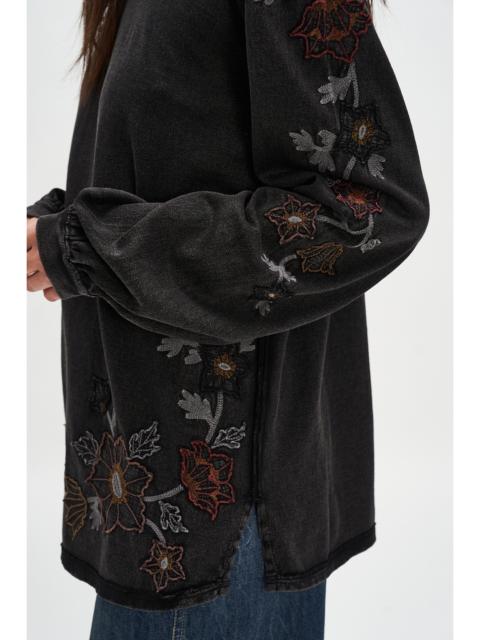 FREE PEOPLE Violet Vines Long Sleeve