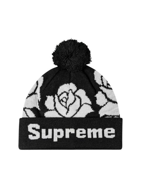 Supreme Rose knit beanie