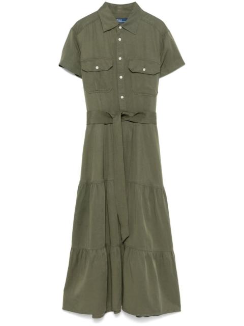 Polo Ralph Lauren tiered midi dress