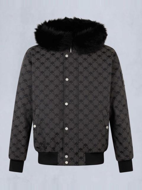 MOOSE KNUCKLES DENALI MONOGRAM BOMBER JACKET