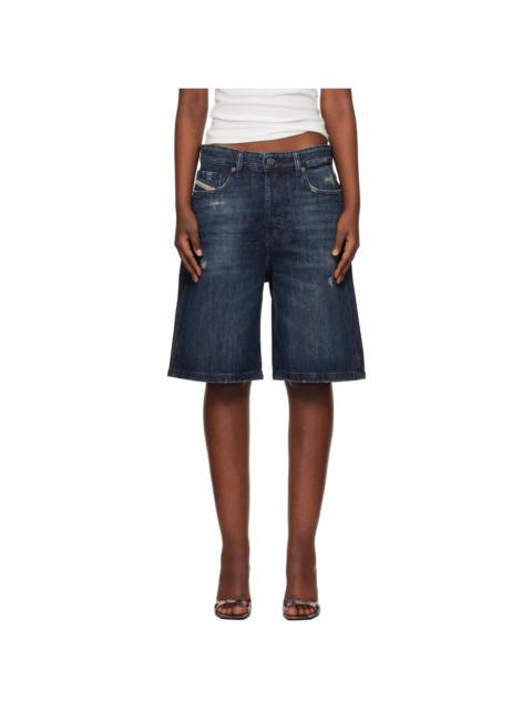 Diesel Navy De-Sire-Short Denim Shorts