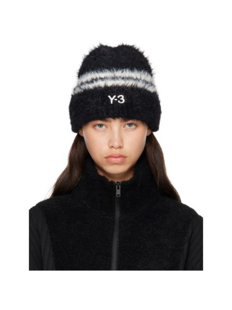 Y-3 Black & White Y-3 Stripes Beanie
