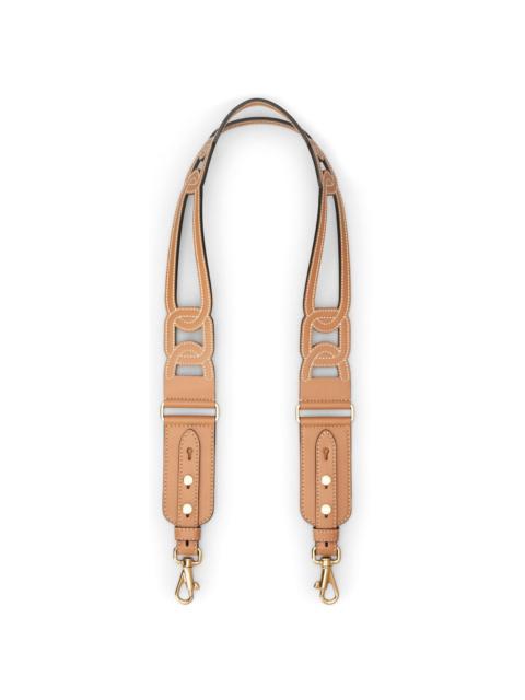 Tod's cut-out leather bag strap
