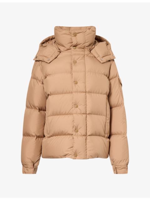 Moncler Maya 70 Hooded Short Down Jacket