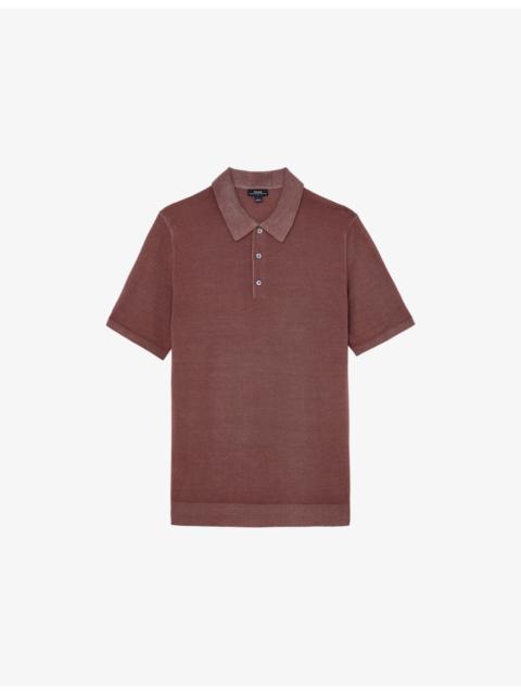 REISS Jackdaw Regular-Fit Merino Wool Polo Shirt