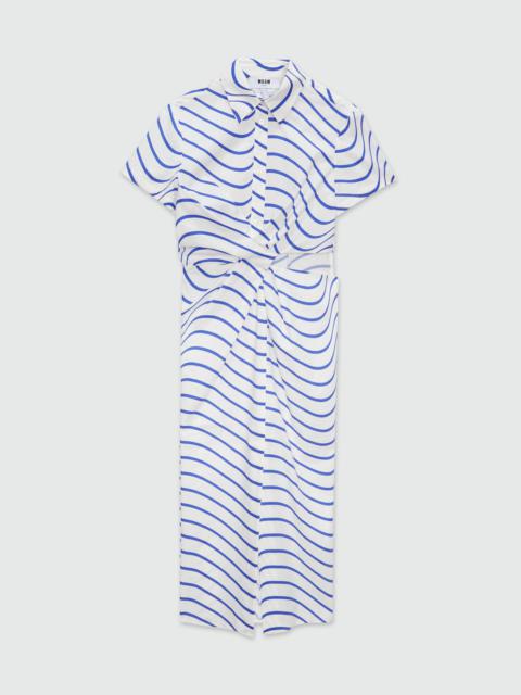 MSGM Shirt dress