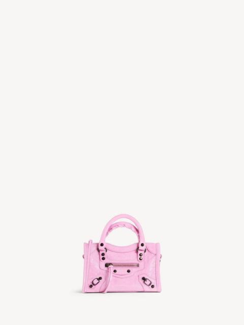 BALENCIAGA Women's Le City Bag Nano in Bubbly Pink