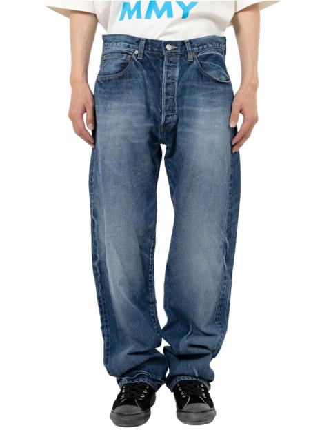 Maison MIHARAYASUHIRO "MASSES x MMY" Hard Wash Denim Pants