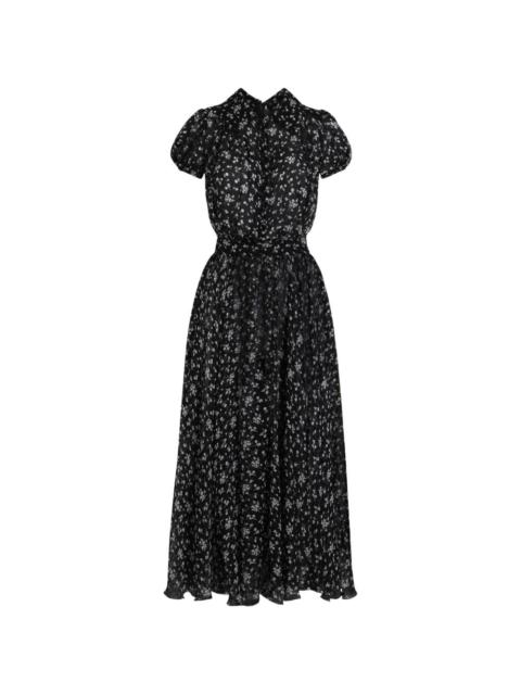 Dolce & Gabbana floral-print chiffon dress
