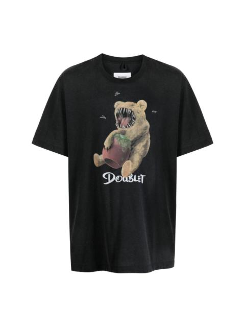 doublet logo-print cotton T-shirt
