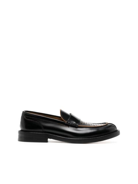 Rossini leather loafers