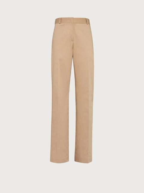 FERRAGAMO COTTON TROUSER