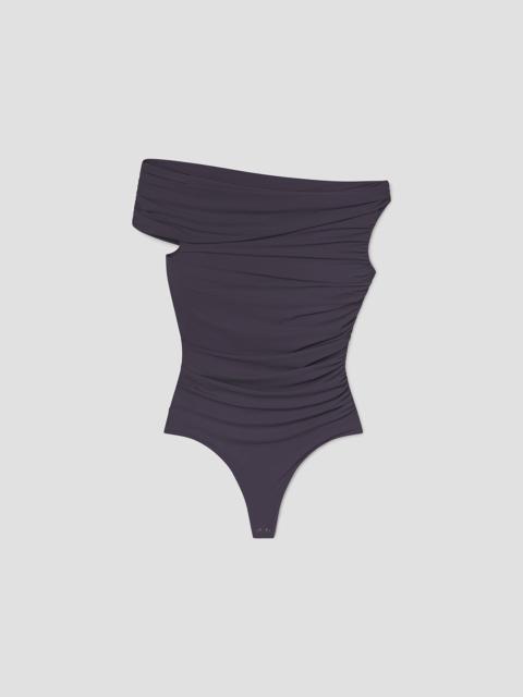 AGOLDE SHERILYN BODYSUIT IN CAROB