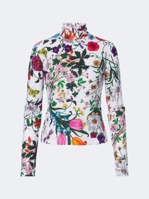 GUCCI Gucci Flora printed jersey top