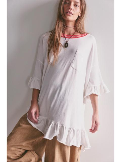 FREE PEOPLE Campus Classic Tee Mini Dress