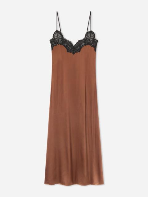 CO Lace Slip Dress in Silk