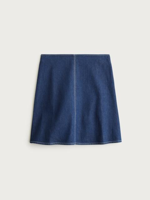 J.CREW Fairfax skirt in denim