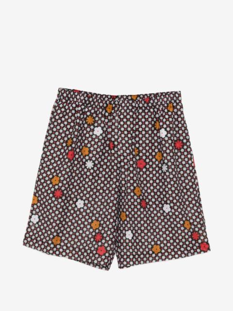 MM6 Maison Margiela floral-print shorts