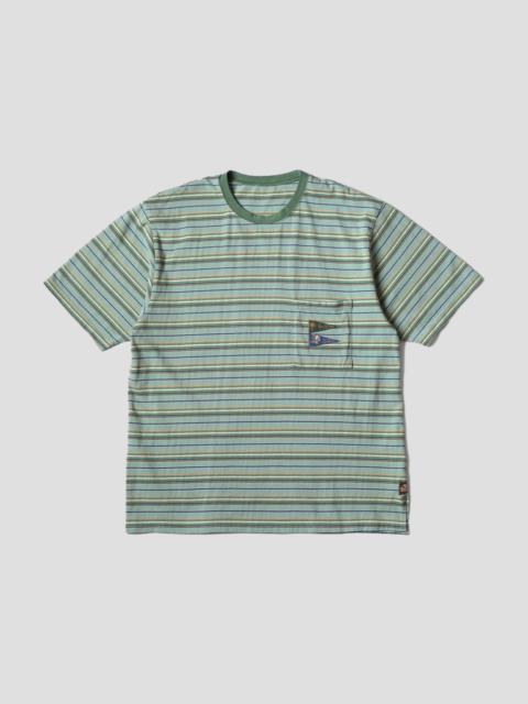 STRIPE JERSEY PENNANT T-SHIRTS