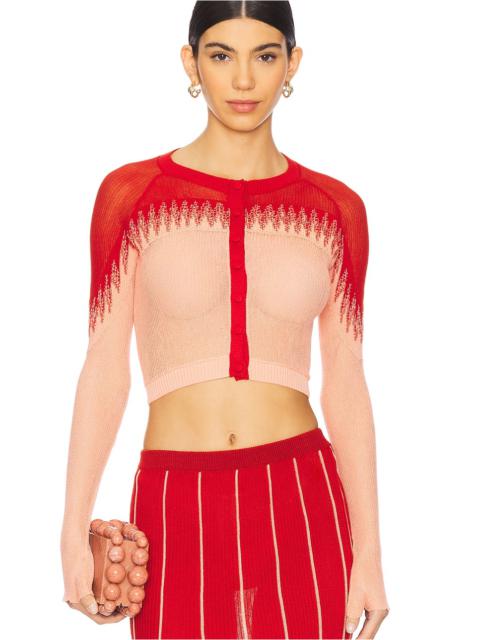 ISA BOULDER Fanged Cardigan