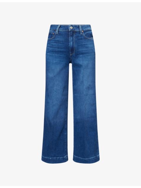 PAIGE Anessa Wide-Leg Denim Jeans