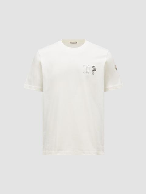 Moncler Printed Motif T-Shirt