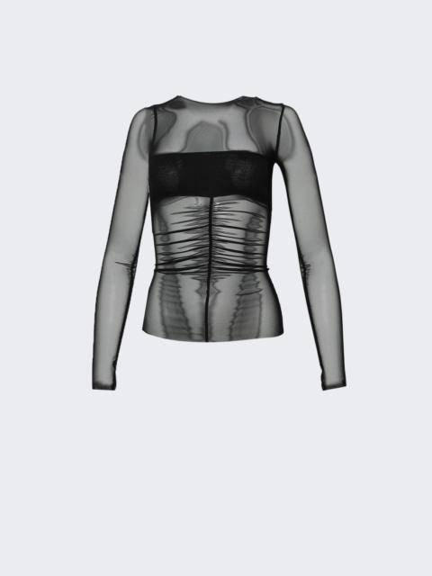 Rick Owens Temple Bandeau Top Black
