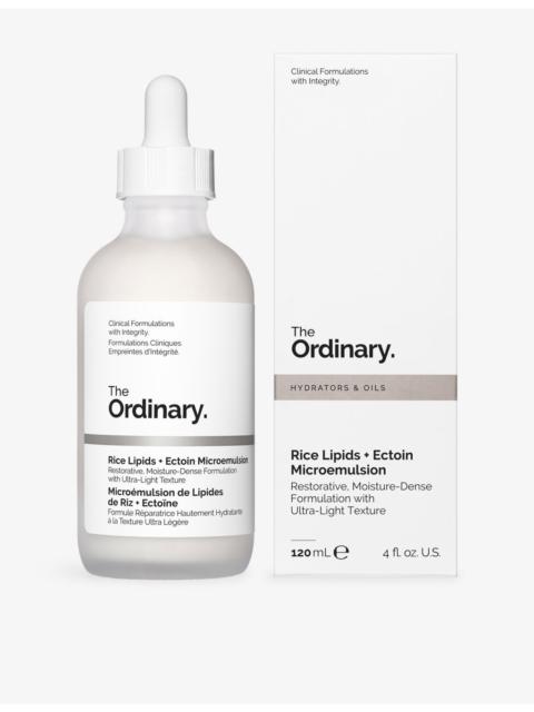 The Ordinary Rice Lipids + Ectoin Microemulsion Ultra-Lightweight Moisturiser 120ml