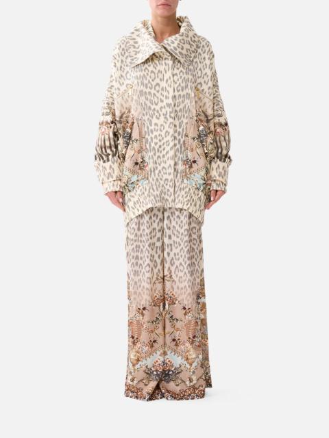 CAMILLA OVERSIZED JERSEY PARKER JACKET