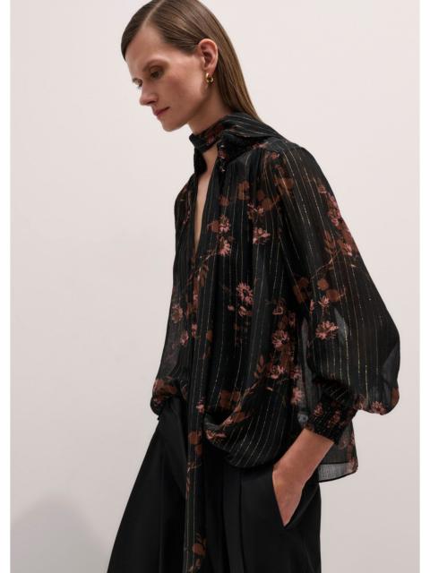 ME+EM Swing Blouse + Tie