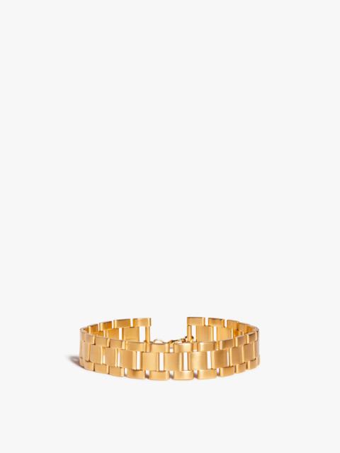 Victoria Beckham Watch Chain Choker in Gold