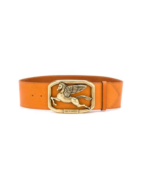 Etro Pegasus buckle belt