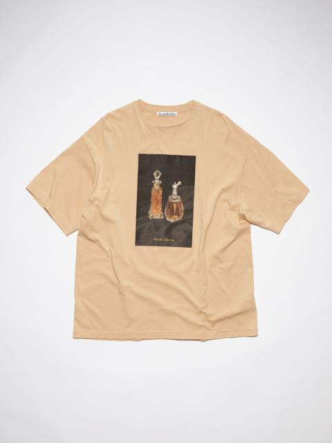 Acne Studios Digital perfume print t-shirt - Wheat beige
