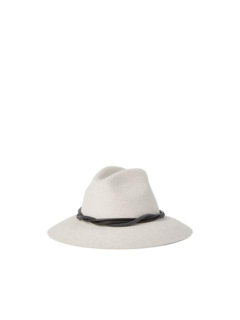 Brunello Cucinelli felt fedora