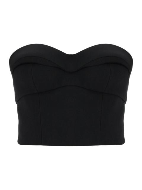 VERSACE PADDED CUP BUSTIER TOP WITH