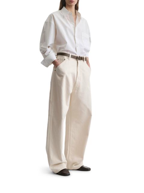 PHOEBE PHILO CARPENTER JEANS IN COTONE ORGANICO