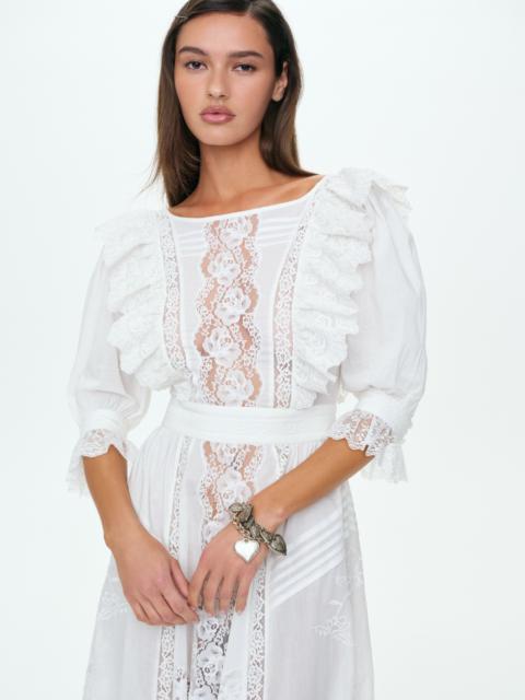 For Love & Lemons Victorian Maxi Dress