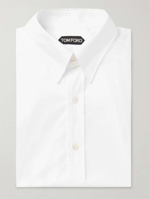 TOM FORD Slim-Fit Cotton-Poplin Shirt