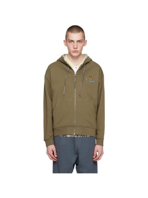 Vivienne Westwood Khaki Rugged Hoodie